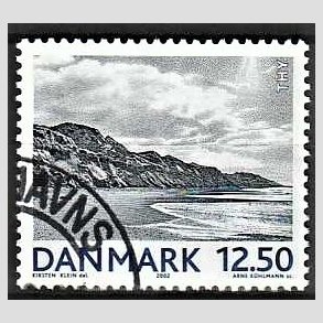 FRIMRKER DANMARK | 2002 - AFA 1318 - Landskabsbilleder - 12,50 Kr. Thy - Pnt Stemplet