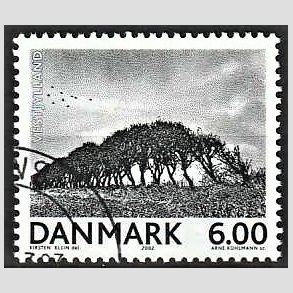 FRIMRKER DANMARK | 2002 - AFA 1316 - Landskabsbilleder - 6,00 Kr. Vestjylland - Pnt Stemplet