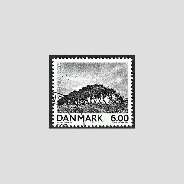 FRIMRKER DANMARK | 2002 - AFA 1316 - Landskabsbilleder - 6,00 Kr. Vestjylland - Pnt Stemplet