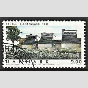 FRIMRKER DANMARK | 2002 - AFA 1336 - Danske boliger I. - 9,00 Kr. Sholm - Pnt Stemplet