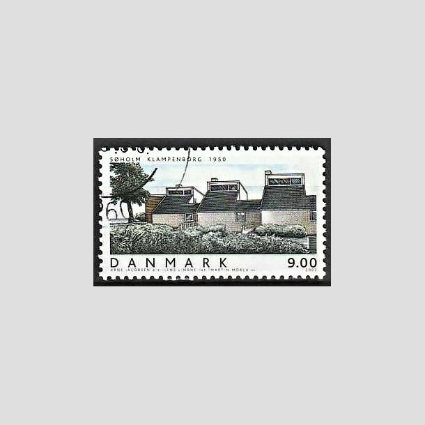 FRIMRKER DANMARK | 2002 - AFA 1336 - Danske boliger I. - 9,00 Kr. Sholm - Pnt Stemplet