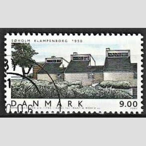 FRIMRKER DANMARK | 2002 - AFA 1336 - Danske boliger I. - 9,00 Kr. Sholm - Pnt Stemplet