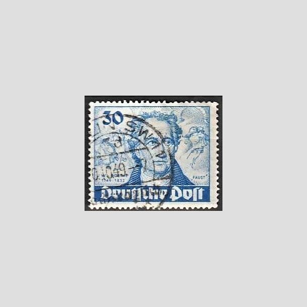 FRIMRKER VESTBERLIN: 1949 | AFA 63 | 30 pf. bl - Stemplet