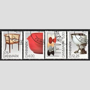 FRIMRKER DANMARK | 1997 - AFA 1160-63 - Dansk Design - 3,75-12,25 Kr. i st - Pnt Stemplet