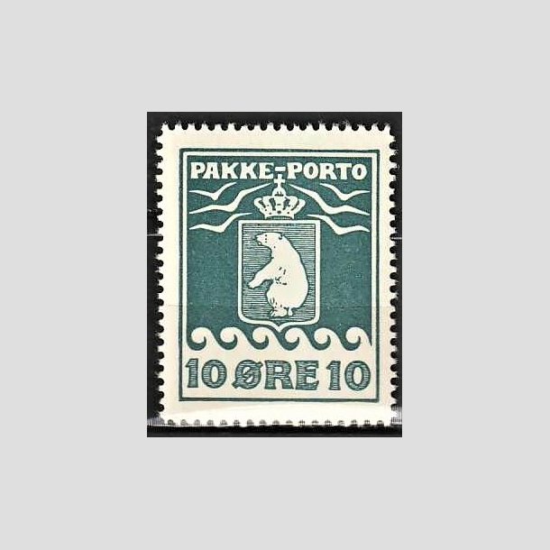 FRIMRKER GRNLAND | 1937 - AFA 15 - PAKKE-PORTO - 10 re grnbl - Postfrisk