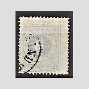 FRIMRKER SVERIGE | 1872 - AFA 20c - Ringtype tk. 14 uden vandmrke - 6 re lysviolet - Stemplet
