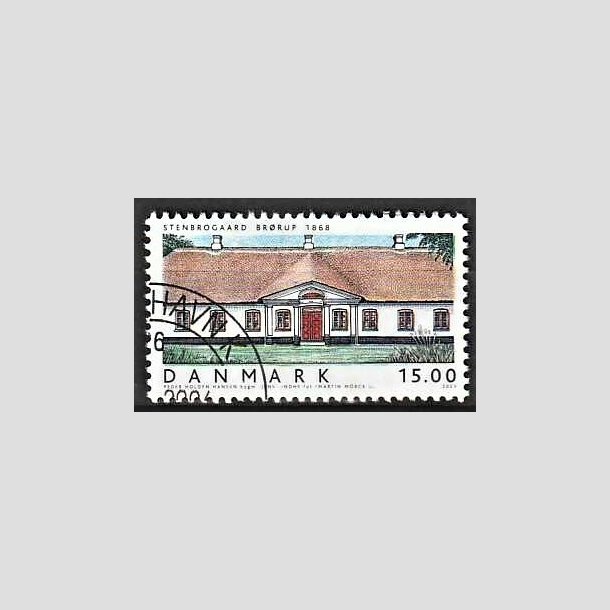 FRIMRKER DANMARK | 2003 - AFA 1360 - Danske Boliger II. - 15,00 Kr. Stenbrogrd - Pnt Stemplet