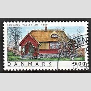 FRIMRKER DANMARK | 2003 - AFA 1359 - Danske Boliger II. - 9,00 Kr. Solvang - Pnt Stemplet