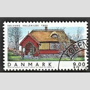 FRIMRKER DANMARK | 2003 - AFA 1359 - Danske Boliger II. - 9,00 Kr. Solvang - Pnt Stemplet
