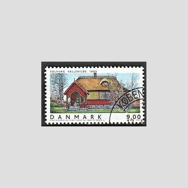 FRIMRKER DANMARK | 2003 - AFA 1359 - Danske Boliger II. - 9,00 Kr. Solvang - Pnt Stemplet