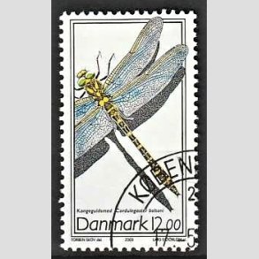FRIMRKER DANMARK | 2003 - AFA 1354 - Instekter - 12,00 Kr. Kongeguldsmed - Pnt Stemplet