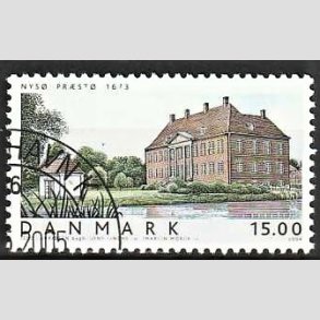 FRIMRKER DANMARK | 2004 - AFA 1382 - Danske Boliger III. - 15,00 Kr. Nys - Pnt Stemplet