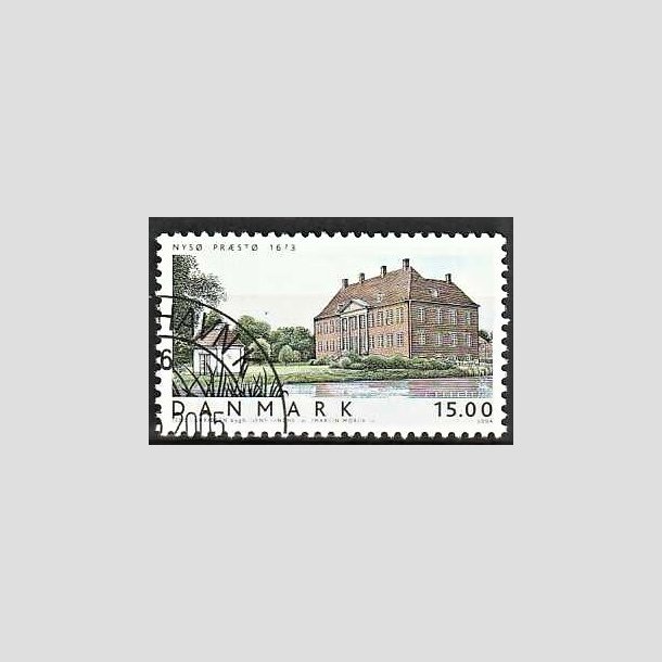 FRIMRKER DANMARK | 2004 - AFA 1382 - Danske Boliger III. - 15,00 Kr. Nys - Pnt Stemplet