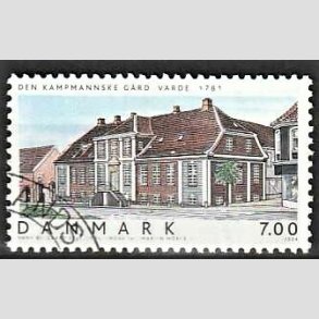 FRIMRKER DANMARK | 2004 - AFA 1380 - Danske Boliger III. - 7,00 Kr. Kampmanske grd - Pnt Stemplet