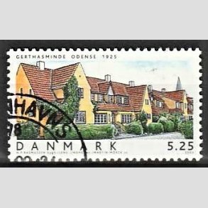 FRIMRKER DANMARK | 2003 - AFA 1358 - Danske Boliger II. - 5,25 Kr. Gerthasminde - Pnt Stemplet