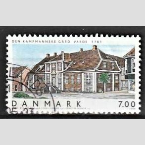 FRIMRKER DANMARK | 2004 - AFA 1380 - Danske Boliger III. - 7,00 Kr. Kampmanske grd - Pnt Stemplet