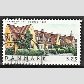 FRIMRKER DANMARK | 2003 - AFA 1358 - Danske Boliger II. - 5,25 Kr. Gerthasminde - Pnt Stemplet