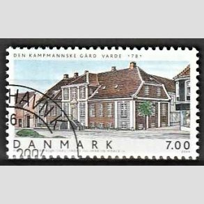 FRIMRKER DANMARK | 2004 - AFA 1380 - Danske Boliger III. - 7,00 Kr. Kampmanske grd - Pnt Stemplet