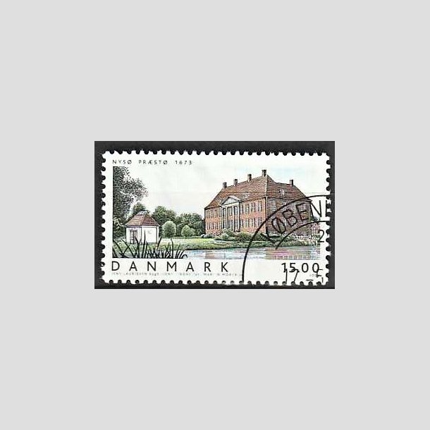 FRIMRKER DANMARK | 2004 - AFA 1382 - Danske Boliger III. - 15,00 Kr. Nys - Pnt Stemplet