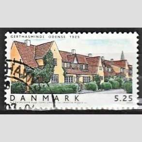 FRIMRKER DANMARK | 2003 - AFA 1358 - Danske Boliger II. - 5,25 Kr. Gerthasminde - Pnt Stemplet