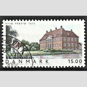 FRIMRKER DANMARK | 2004 - AFA 1382 - Danske Boliger III. - 15,00 Kr. Nys - Pnt Stemplet