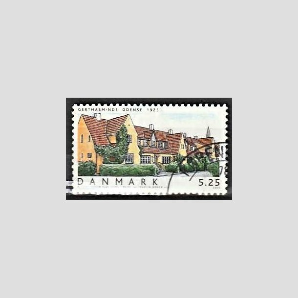 FRIMRKER DANMARK | 2003 - AFA 1358 - Danske Boliger II. - 5,25 Kr. Gerthasminde - Pnt Stemplet