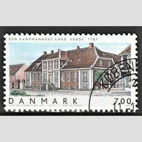 FRIMRKER DANMARK | 2004 - AFA 1380 - Danske Boliger III. - 7,00 Kr. Kampmanske grd - Pnt Stemplet