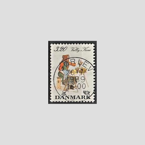 FRIMRKER DANMARK | 1989 - AFA 936 - Folkedragter - 3,20 Kr. flerfarvet - Pragt Stemplet Grlev