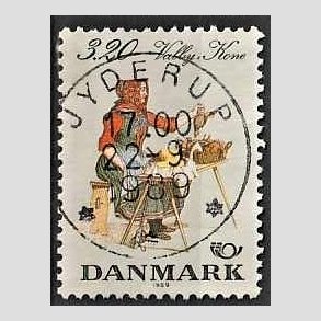 FRIM�RKER DANMARK | 1989 - AFA 936 - Folkedragter - 3,20 Kr. flerfarvet - Pragt Stemplet Jyderup