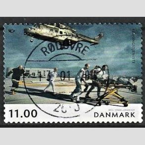 FRIM�RKER DANMARK | 2012 - AFA 1699 - Norden ved havet - 11,00 Kr. flerfarvet - Pragt Stemplet