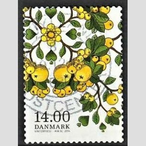 FRIMRKER DANMARK | 2014 - AFA 1798 - Vinter-poesi - 14,00 Kr. ildtorn - Pnt Stemplet