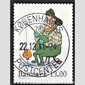 FRIM�RKER DANMARK | 2011 - AFA 1685 - Vintereventyr - 13,00 Kr. flerfarvet - Pragt Stemplet