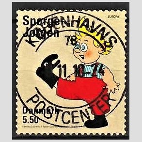 FRIMRKER DANMARK | 2010 - AFA 1628E - Brnebger - 5,50 Kr. Sprge-Jrgen - Pragt Stemplet