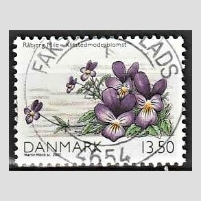 FRIM�RKER DANMARK | 2007 - AFA 1515 - Danmarks natur I - 13,50 Kr. flerfarvet - Pragt Stemplet Fakse Ladeplads