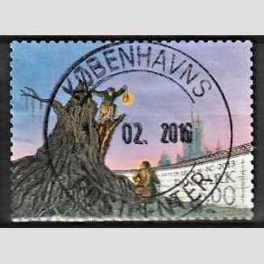 FRIM�RKER DANMARK | 2013 - AFA 1751 - H.C. Andersen - 6,00 Kr. flerfarvet - Pragt Stemplet