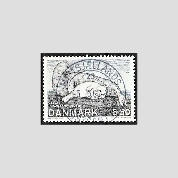 FRIMRKER DANMARK | 2005 - AFA 1452 - Sler i Danmark - 5,50 Kr. grsl - Pragt Stemplet Midtsjlland