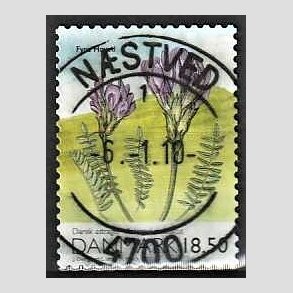 FRIMRKER DANMARK | 2010 - AFA 1603 - Danmarks natur - 18,50 Kr. flerfarvet - Pragt Stemplet Nstved