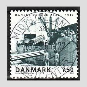 FRIM�RKER DANMARK | 2005 - AFA 1436 - Danske s�folk - 7,50 Kr. Avancaj - Pragt Stemplet