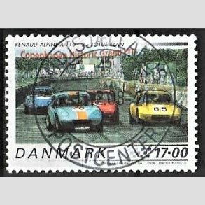 FRIM�RKER DANMARK | 2006 - AFA 1473 - Klassiske racerbiler - 17,00 Kr. Lotus Elan - Pragt Stemplet 