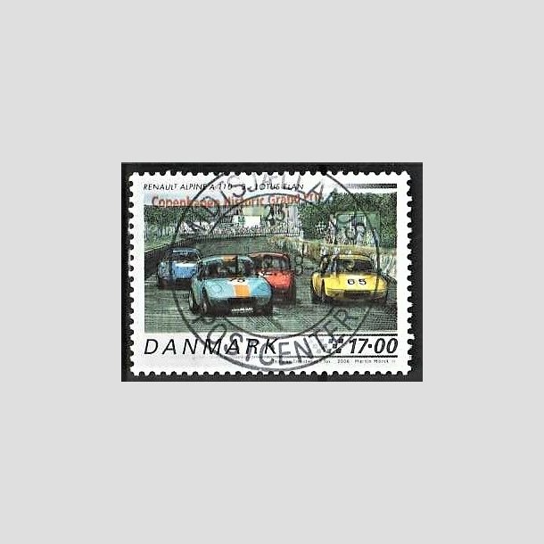 FRIMRKER DANMARK | 2006 - AFA 1473 - Klassiske racerbiler - 17,00 Kr. Lotus Elan - Pragt Stemplet 