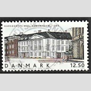 FRIM�RKER DANMARK | 2004 - AFA 1381 - Danske boliger 3 - 12,50 Kr. flerfarvet - Pragt Stemplet