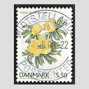 FRIM�RKER DANMARK | 2006 - AFA 1456 - For�rsblomster - 5,50 Kr. Erantis - Pragt Stemplet 