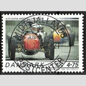 FRIM�RKER DANMARK | 2006 - AFA 1470 - Klassiske racerbiler - 4,75 Kr. Alfa Dana - Pragt Stemplet