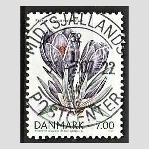 FRIM�RKER DANMARK | 2006 - AFA 1457 - For�rsblomster - 7,00 Kr. Krokus - Pragt Stemplet