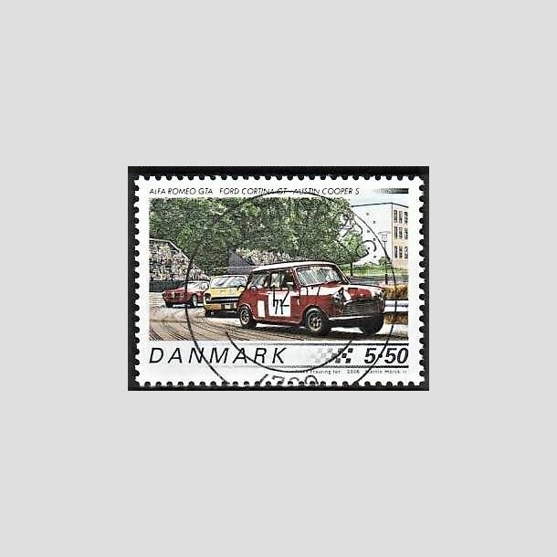 FRIMRKER DANMARK | 2006 - AFA 1471 - Klassiske racerbiler - 5,50 Kr. Mini Cooper S - Pragt Stemplet Vordingborg