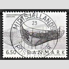 FRIM�RKER DANMARK | 2004 - AFA 1402 - Vikingeskibsmuseet - 6,50 Kr. Udstilling - Pragt Stemplet