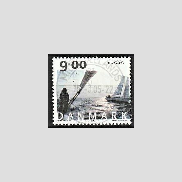 FRIMRKER DANMARK | 2004 - AFA 1397 - Europamrker - 9,00 Kr. flerfarvet - Pragt Stemplet