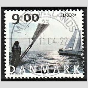 FRIM�RKER DANMARK | 2004 - AFA 1397 - Europam�rker - 9,00 Kr. flerfarvet - Pragt Stemplet