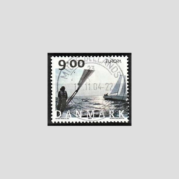 FRIMRKER DANMARK | 2004 - AFA 1397 - Europamrker - 9,00 Kr. flerfarvet - Pragt Stemplet