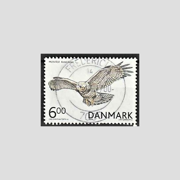 FRIMRKER DANMARK | 2004 - AFA 1411 - Rovfugle i Danmark - 6,00 Kr. Musvge - Pragt Stemplet